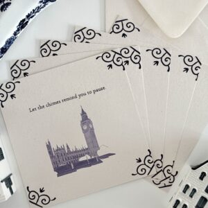 Art card Set - Paris, Tokyo, Rome, London & New York