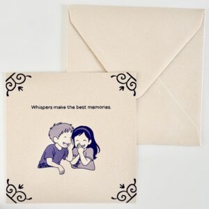 Art card - Whispers make the best memories