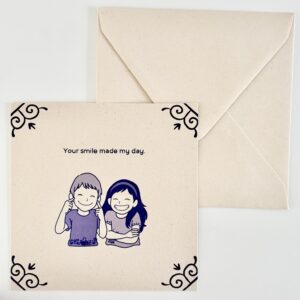 Art card - Your smile made my day