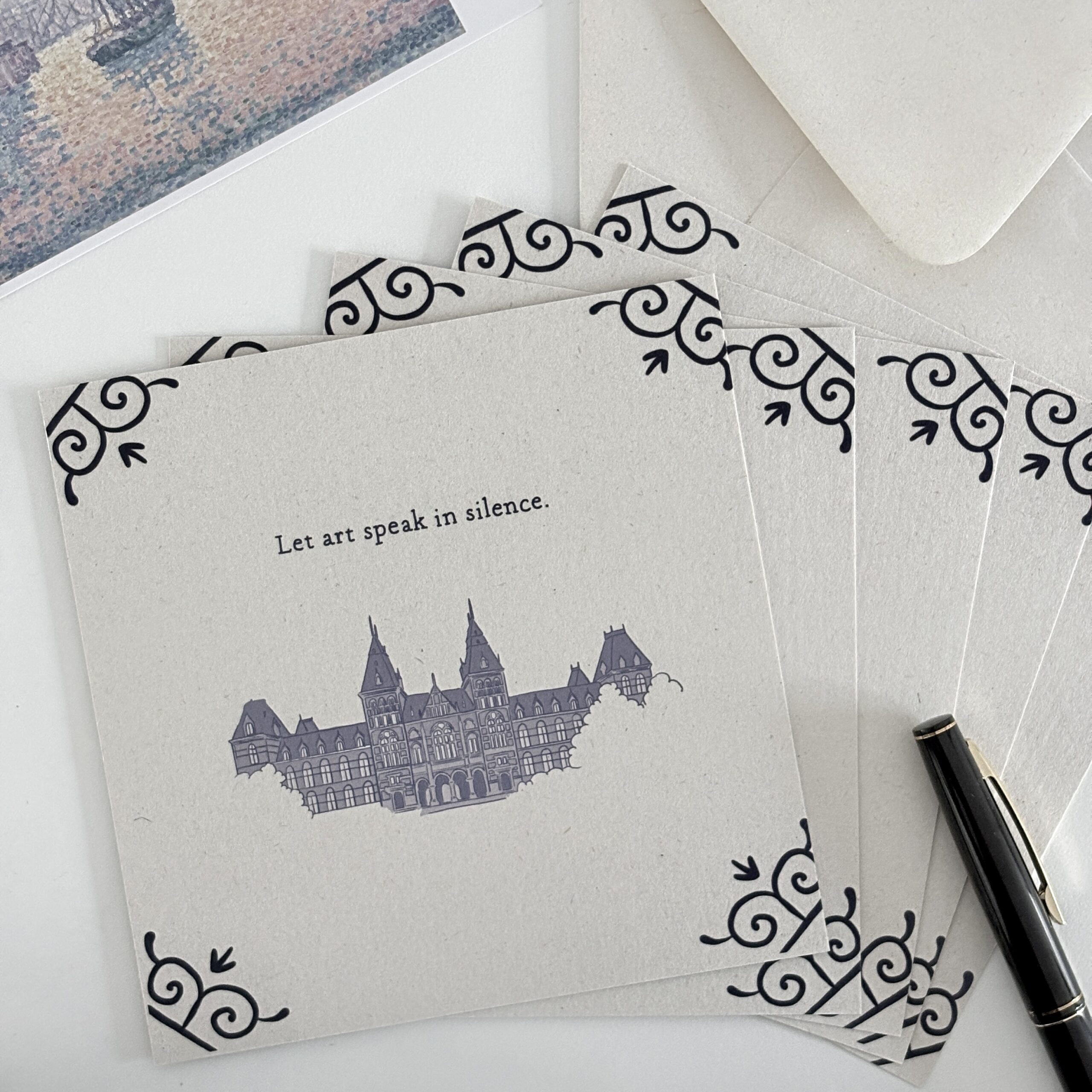 Art card Set - Amsterdam, The Hague, Utrecht, Rotterdam & Delft